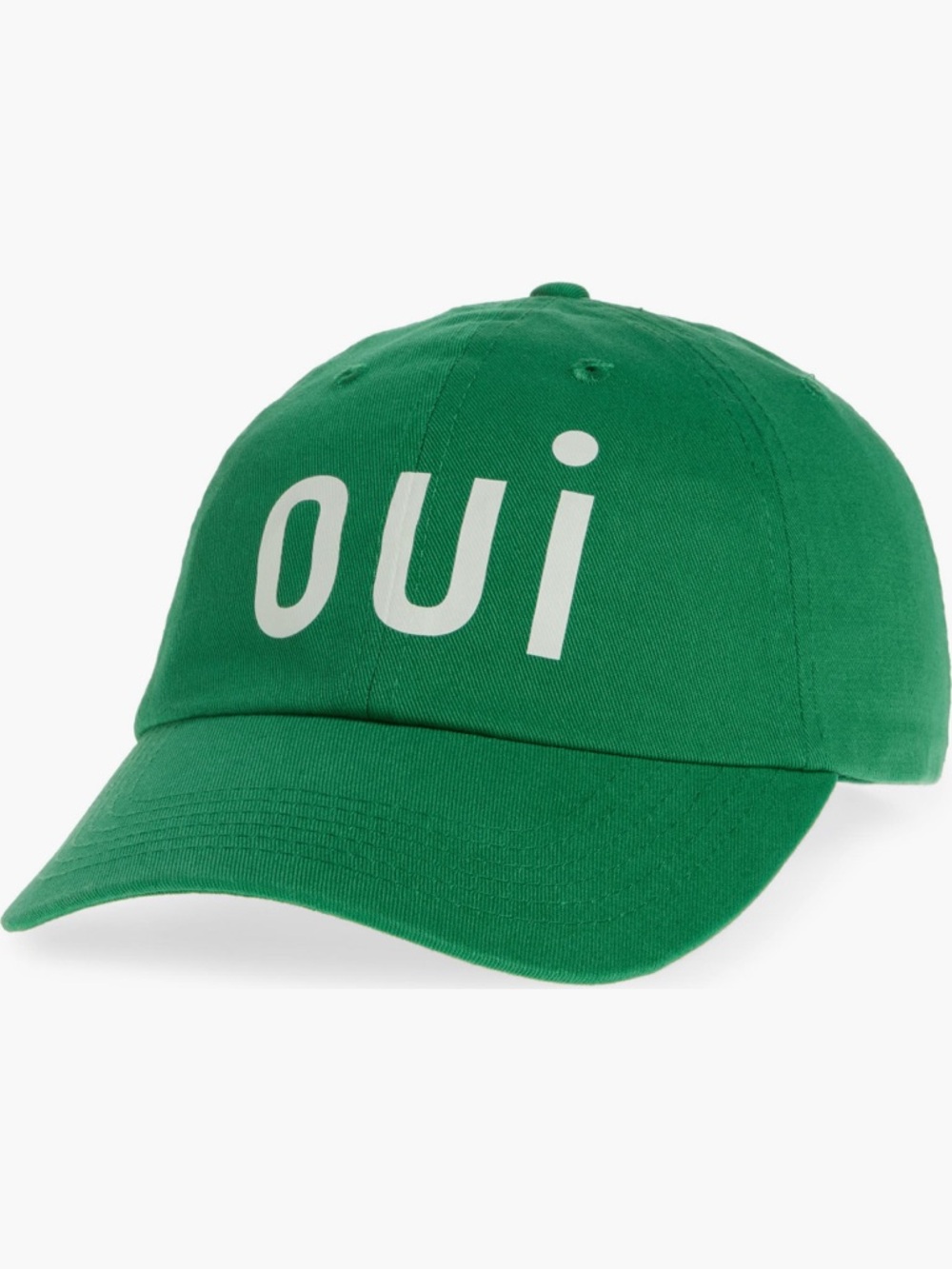 Clare V Green OUI Hat